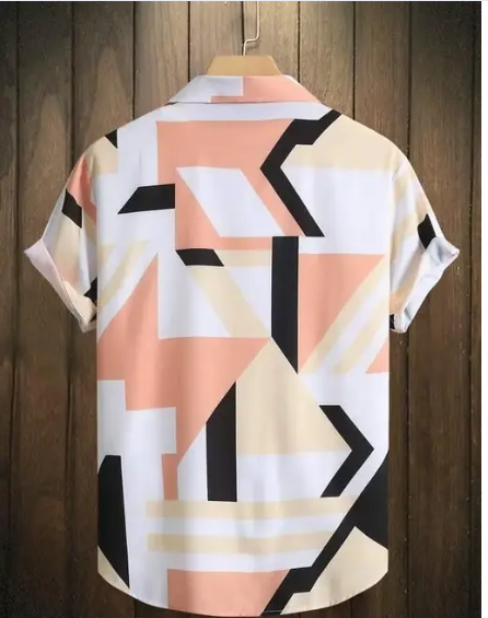 Dripza Men's Regular Fit Short Sleeved Designer Shirt