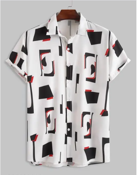 Dripza Regular Fit Short Sleeved Designer Shirt