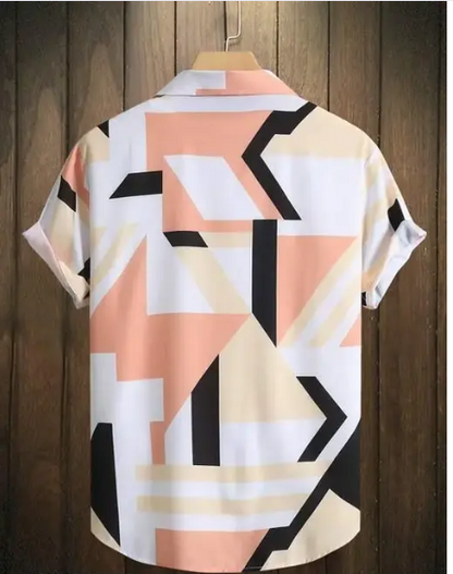 Dripza Men's Regular Fit Short Sleeved Designer Shirt