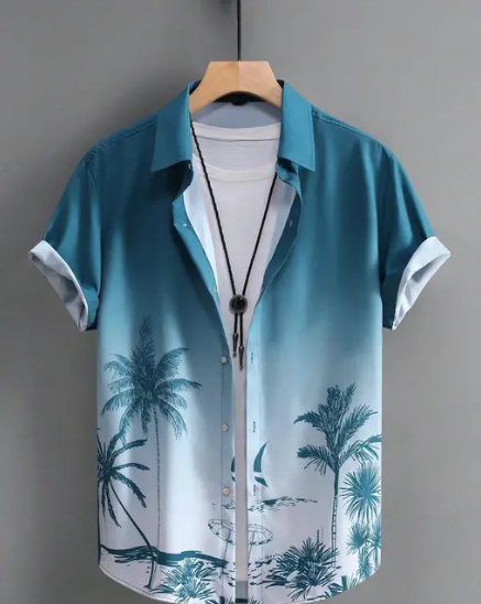 Dripza Regular Fit Short Sleeve Designer Shirt