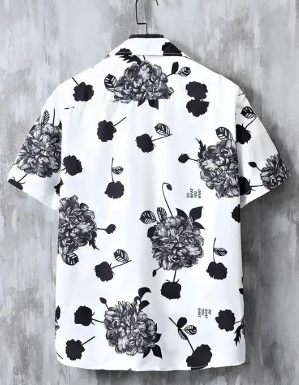 Dripza Regular Fit Short Sleeved Designer Shirt