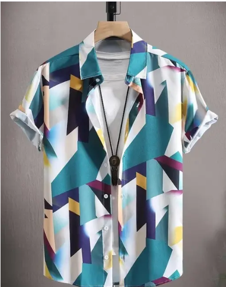 Dripza Regular Fit Short Sleeved Designer Shirt