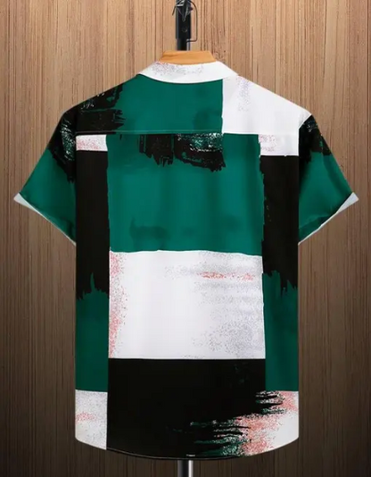 Dripza Regular Fit Short Sleeved Designer Shirt