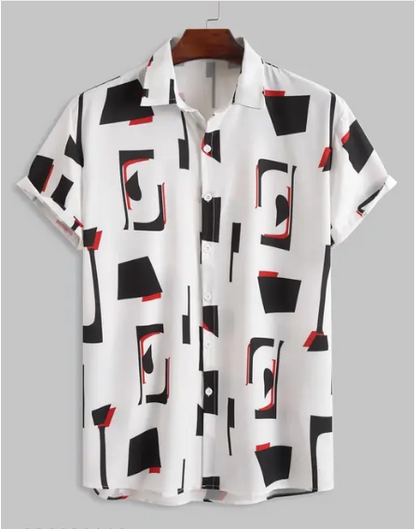 Dripza Regular Fit Short Sleeved Designer Shirt