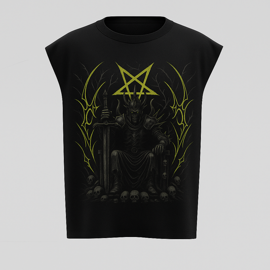 The Necrospell Unisex Sleeveless Shirt - Dripza