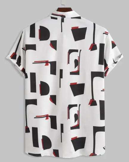 Dripza Regular Fit Short Sleeved Designer Shirt
