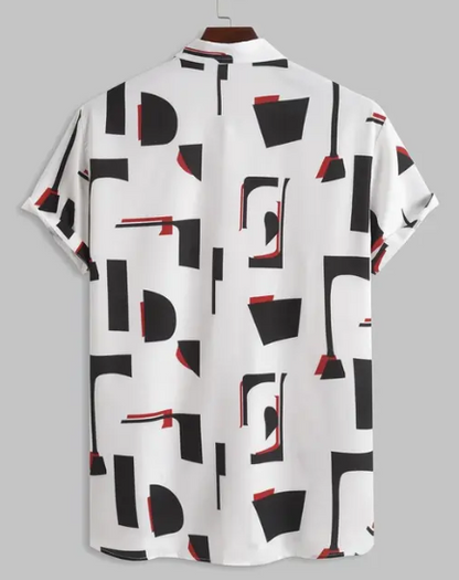 Dripza Regular Fit Short Sleeved Designer Shirt
