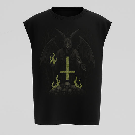 Midnight Ritual Unisex Sleeveless Shirt - Dripza