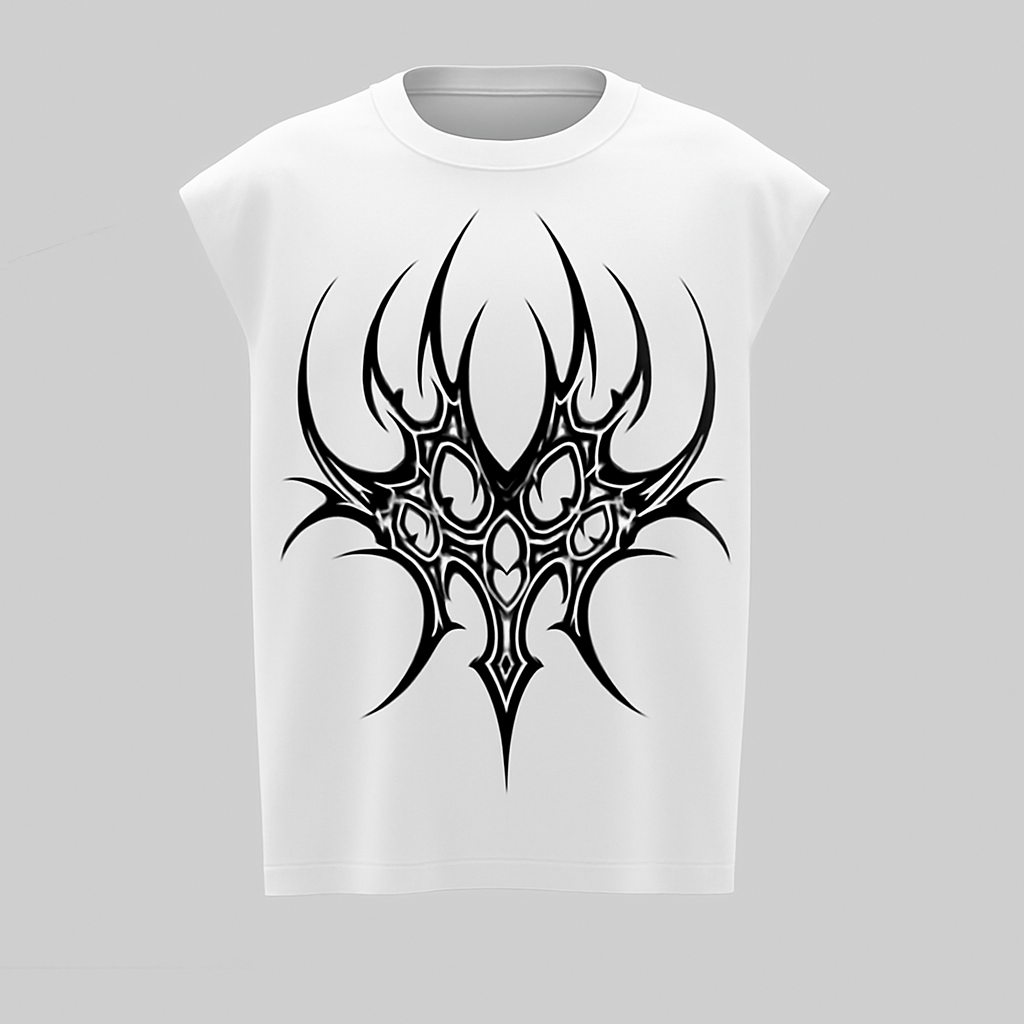 Phantom Scriptures Unisex Sleeveless Shirt - Dripza