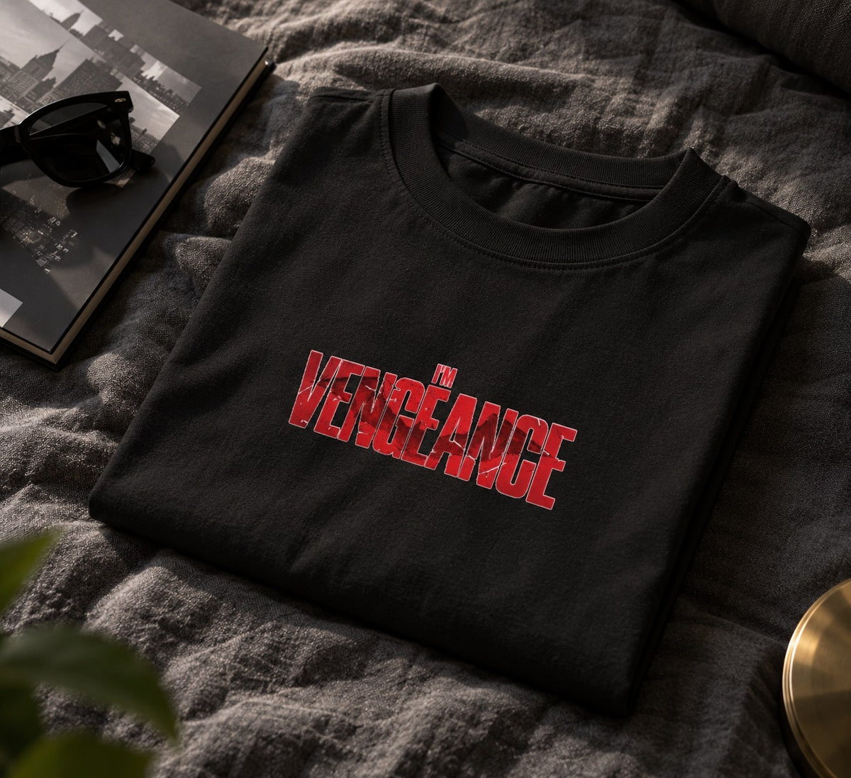 Vengeance Oversized Graphic T-Shirt