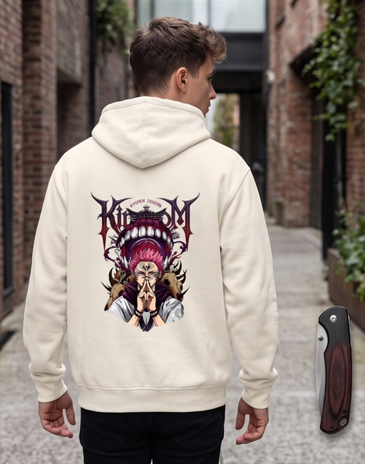 Ryomen Sukuna "King of Curses" Graphic Hoodie – Premium Anime Streetwear