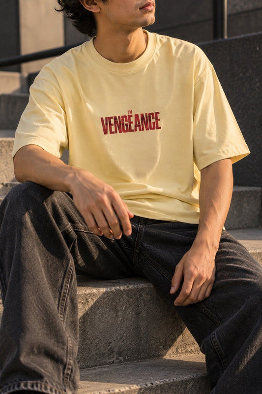 Vengeance Oversized Graphic T-Shirt
